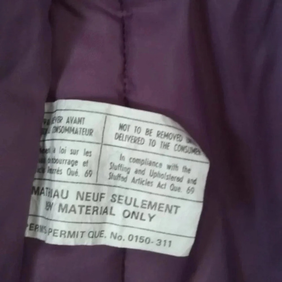 Vintage Little Nugget velvet coat size 6 Yo - Picture 10 of 10